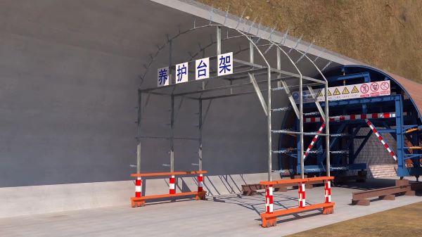 武川县隧道施工动画制作公司 - 隧道施工工艺和施工方法 - 隧道施工汇报动画视频 - bim 工程施工动画